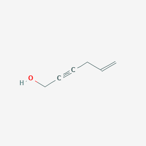 molecular formula C6H8O B1626296 5-己烯-2-炔-1-醇 CAS No. 2749-86-2