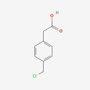 B1626303 4-(Chloromethyl)phenylacetic acid CAS No. 56066-91-2