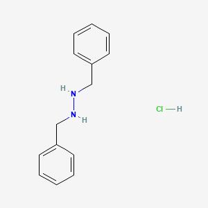 1,2-Dibenzylhydrazine;hydrochloride