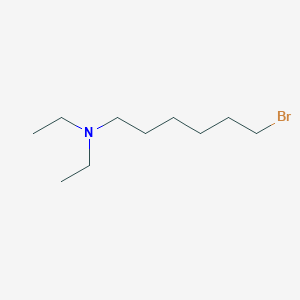 molecular formula C10H22BrN B1626321 (6-Bromo-hexyl)-diethyl-amine CAS No. 74509-66-3