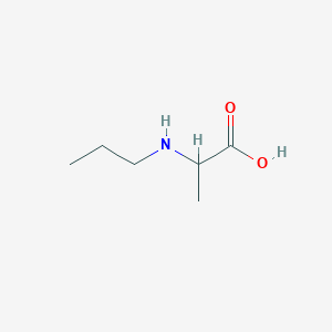 molecular formula C6H13NO2 B162633 N-丙氨酸，DL- CAS No. 138062-69-8