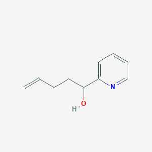 molecular formula C10H13NO B1626331 1-Pyridin-2-ylpent-4-en-1-ol CAS No. 81417-99-4
