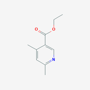 molecular formula C10H13NO2 B1626334 Ethyl 4,6-dimethylnicotinate CAS No. 46174-51-0
