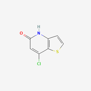 B1626354 7-chlorothieno[3,2-b]pyridin-5(4H)-one CAS No. 74695-45-7