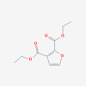 molecular formula C10H12O5 B1626365 Diethyl furan-2,3-dicarboxylate CAS No. 80047-41-2