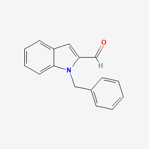 molecular formula C16H13NO B1626379 1-苄基-1H-吲哚-2-甲醛 CAS No. 81787-94-2