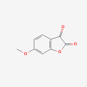 molecular formula C9H6O4 B1626381 6-甲氧基苯并呋喃-2,3-二酮 CAS No. 49753-64-2