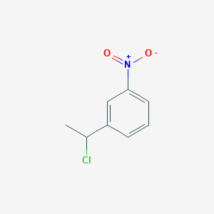 molecular formula C8H8ClNO2 B1626385 1-(1-Chloroethyl)-3-nitrobenzene CAS No. 34586-27-1