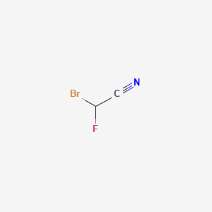 molecular formula C2HBrFN B1626413 溴氟乙腈 CAS No. 96449-14-8