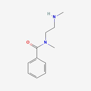 molecular formula C11H16N2O B1626414 N-Methyl-N-(2-methylamino-ethyl)-benzamide CAS No. 98902-12-6