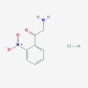 B1626419 2-Amino-1-(2-nitrophenyl)ethanone hydrochloride CAS No. 23082-65-7
