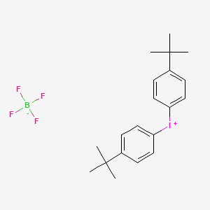 molecular formula C20H26BF4I B1626420 双（4-叔丁基苯基）碘阳四氟硼酸盐 CAS No. 62051-09-6