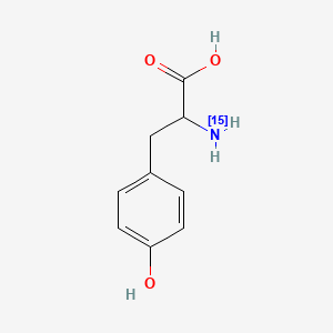 molecular formula C9H11NO3 B1626437 L-Tyrosine-15N CAS No. 35693-13-1