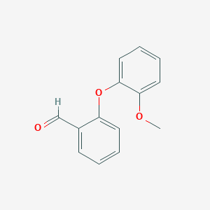 molecular formula C14H12O3 B1626454 2-(2-甲氧基苯氧基)苯甲醛 CAS No. 62256-40-0