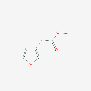 molecular formula C7H8O3 B1626458 Methyl 2-(furan-3-yl)acetate CAS No. 62689-88-7
