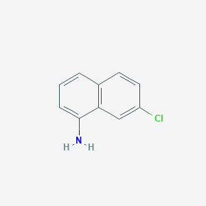 molecular formula C10H8ClN B1626461 7-Chloronaphthalen-1-amine CAS No. 50987-58-1
