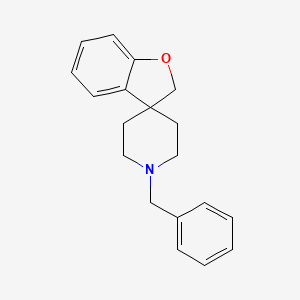 molecular formula C19H21NO B1626482 1'-Benzyl-2H-spiro[benzofuran-3,4'-piperidine] CAS No. 72374-35-7