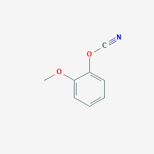 molecular formula C8H7NO2 B1626491 2-Methoxyphenyl cyanate CAS No. 1125-91-3