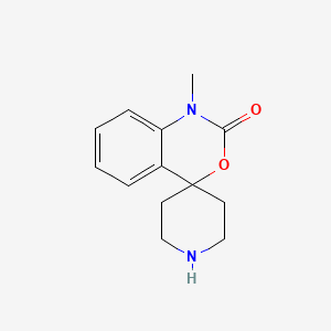 molecular formula C13H16N2O2 B1626518 1-Methylspiro[benzo[d][1,3]oxazine-4,4'-piperidin]-2(1H)-one CAS No. 84060-10-6