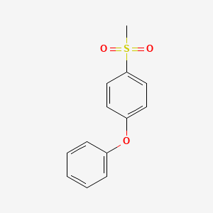 molecular formula C13H12O3S B1626521 1-甲磺酰基-4-苯氧基苯 CAS No. 21134-15-6