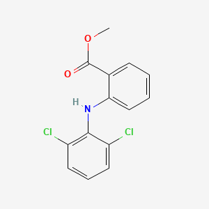 B1626532 Methyl 2-(2,6-dichloroanilino)benzoate CAS No. 51224-97-6