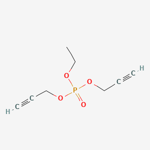 molecular formula C8H11O4P B1626539 Ethyl diprop-2-ynyl phosphate CAS No. 69695-73-4
