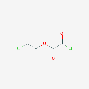 molecular formula C5H4Cl2O3 B1626630 2-Chloroprop-2-en-1-yl chloro(oxo)acetate CAS No. 104142-66-7