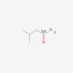 molecular formula C5H10O2 B1626659 异戊酸-1-13C CAS No. 87994-84-1
