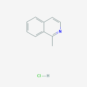 B1626663 Isoquinoline, 1-methyl-, hydrochloride CAS No. 53014-97-4