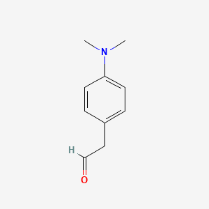 B1626677 2-(4-(Dimethylamino)phenyl)acetaldehyde CAS No. 99074-89-2