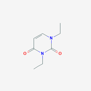 molecular formula C8H12N2O2 B1626697 1,3-Diethylpyrimidine-2,4(1H,3H)-dione CAS No. 22390-04-1
