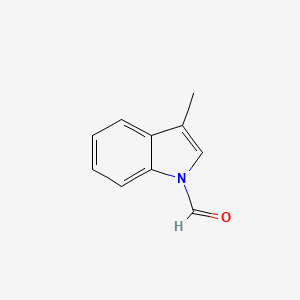 molecular formula C10H9NO B1626718 3-Methyl-indole-1-carbaldehyde CAS No. 31951-33-4