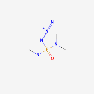 molecular formula C4H12N5OP B1626723 Mazidox CAS No. 7219-78-5