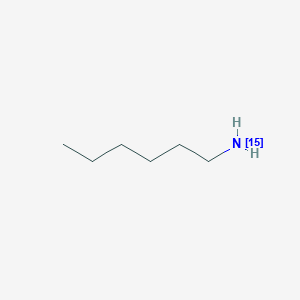 molecular formula C6H15N B1626725 1-Hexylamine-15N CAS No. 287476-14-6