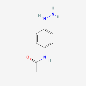 molecular formula C8H11N3O B1626743 N-(4-肼基苯基)乙酰胺 CAS No. 60160-67-0