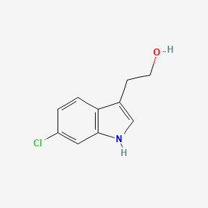 molecular formula C10H10ClNO B1626752 2-(6-氯-1H-吲哚-3-基)乙醇 CAS No. 41340-35-6