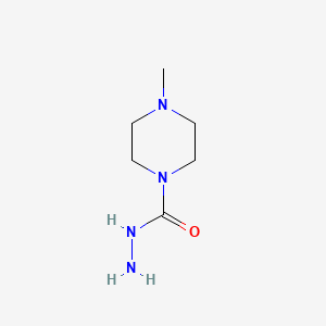 molecular formula C6H14N4O B1626754 4-Methylpiperazine-1-carbohydrazide CAS No. 88701-65-9