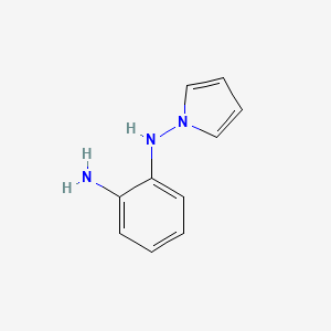 molecular formula C10H11N3 B1626755 N-(2-Aminophenyl)-1H-pyrrol-1-amine CAS No. 87948-00-3