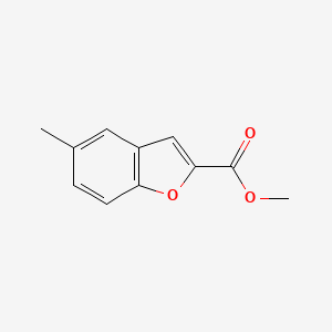 molecular formula C11H10O3 B1626756 Methyl 5-methylbenzofuran-2-carboxylate CAS No. 82788-34-9