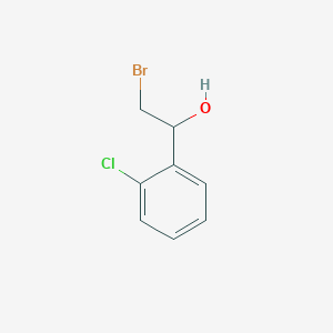 molecular formula C8H8BrClO B1626774 2-Bromo-1-(2-chlorophenyl)ethan-1-ol CAS No. 72702-57-9
