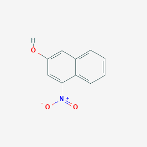 molecular formula C10H7NO3 B1626777 4-硝基萘-2-醇 CAS No. 38396-08-6