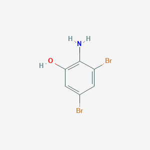 B1626780 2-Amino-3,5-dibromophenol CAS No. 116632-17-8