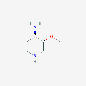 B1626792 (3R,4S)-3-methoxypiperidin-4-amine CAS No. 766556-99-4