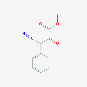 B1626801 Methyl 3-cyano-2-oxo-3-phenylpropanoate CAS No. 397887-10-4