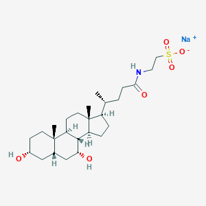 molecular formula C26H44NNaO6S B162681 牛磺去氧胆酸钠 CAS No. 6009-98-9