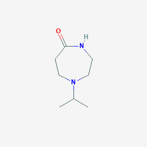 B1626814 1-Isopropyl-[1,4]diazepan-5-one CAS No. 59039-85-9