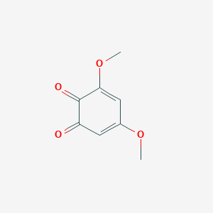 B1626822 3,5-Dimethoxycyclohexa-3,5-diene-1,2-dione CAS No. 52981-14-3