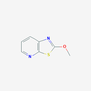 molecular formula C7H6N2OS B1626823 2-Methoxythiazolo[5,4-b]pyridine CAS No. 67219-27-6