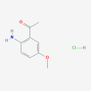 1-(2-Amino-5-methoxyphenyl)ethanone hydrochloride