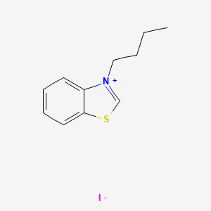 molecular formula C11H14INS B1626835 3-Butyl-1,3-benzothiazol-3-ium iodide CAS No. 64227-79-8